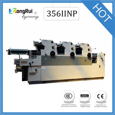 Three Color Poster Offset Printing Machine