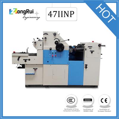 Single Color Book Offset Printing Machine