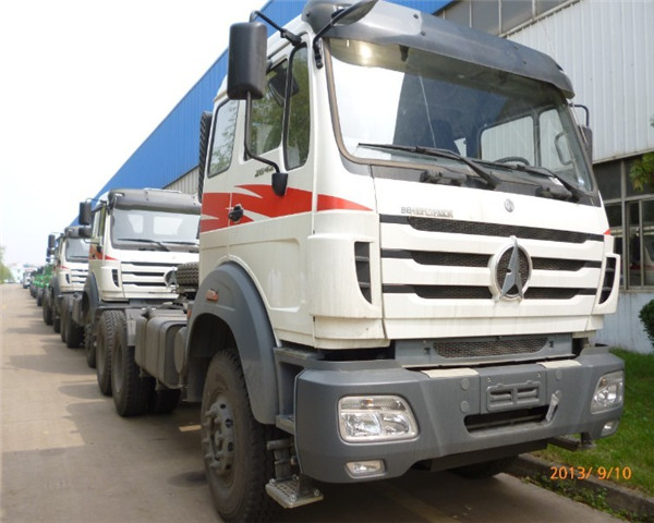 420HP North Benz Technology Beiben NG80 6x4 Tractor Truck