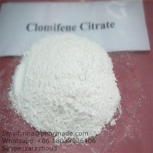 Clomifene Citrate Anti-Estrogen Powder  Clomid  Cancer Treatment Steroid
