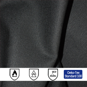 250gsm Cotton Polyester Fire Resistant Fabric