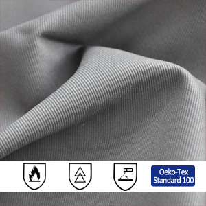 280gsm Cotton Antistatic Fire Resistant Fabric