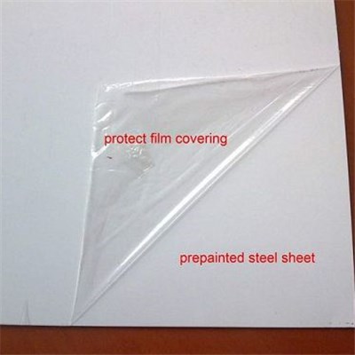 PPGL Protected With PE/PVC Sheet