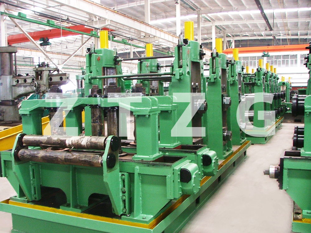 ERW165 carbon steel HF Straight Welded Pipe production Line
