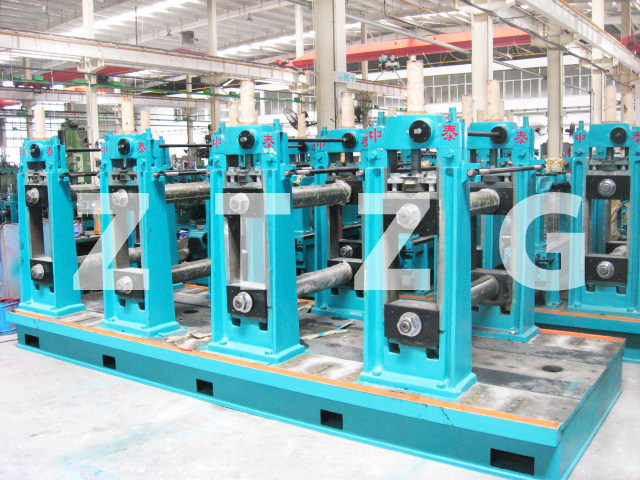 ERW219 carbon steel HF Straight Welded Pipe production Line