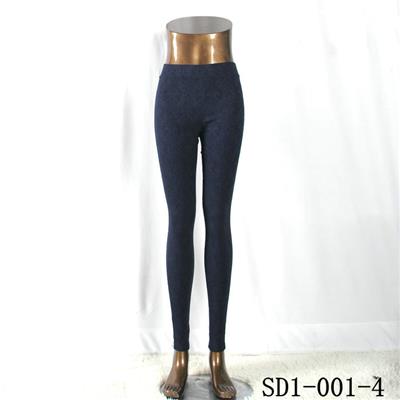 SD-001-4 Fashion Dark Color Cashew Low-waist Slim Lady Leggings