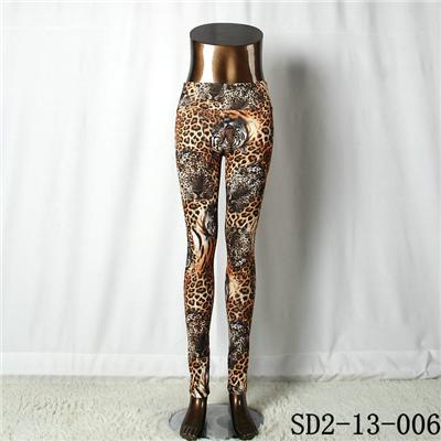 SD2-13-006 Fashion Knit Animal Leopard Print Sexy Leggings