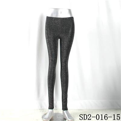 SD2-16-015 Low-waist Sliver Mosaic Fashion Slim Leggings