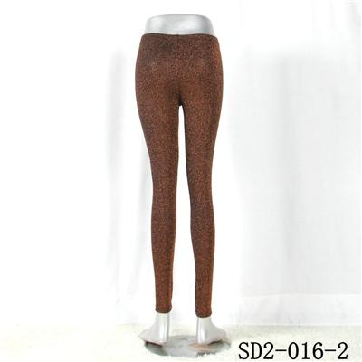 SD2-16-002 Knit Fashion Bright Spun Gold Slim Leggings