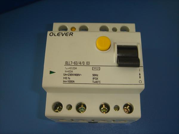 residual current protective device; residual current operated circuit-breakers without integral overcurrent protection