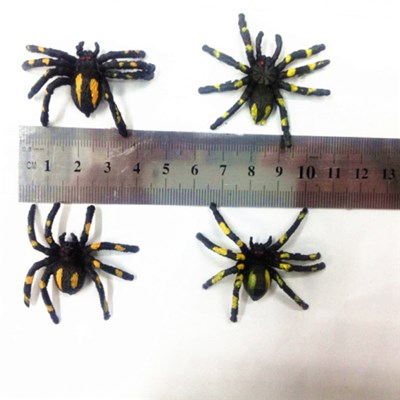 Realistic Plastic Toy Spiders For Kids