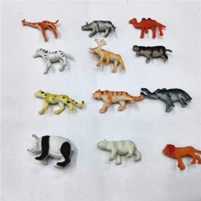 Small Qualified Plastic Toys Forest Animals