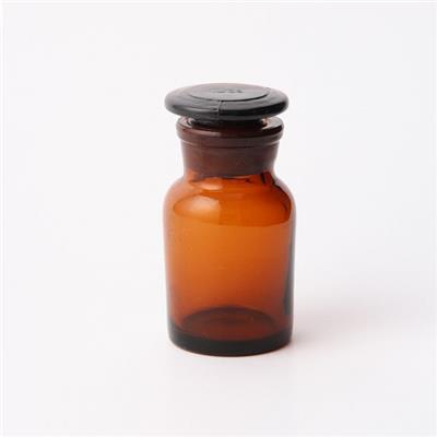 Amber Glass Wide Mouth Reagent Bottle