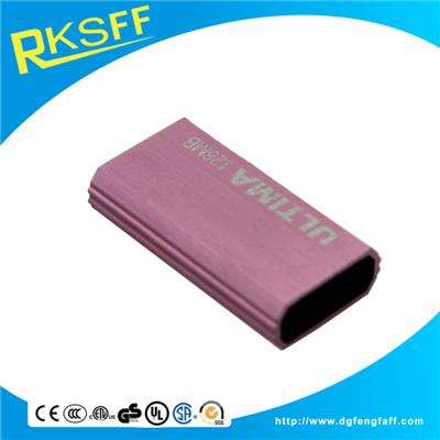 Aluminium Alloy Pink Square USB Shell
