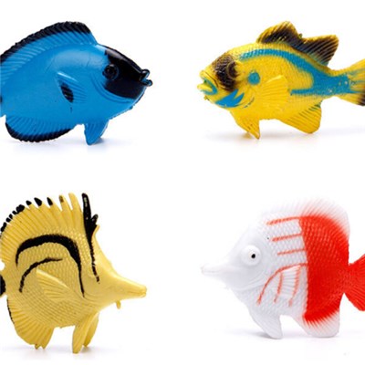 2.5Inch Plastic Animal Capsule Toy Tropical Fish