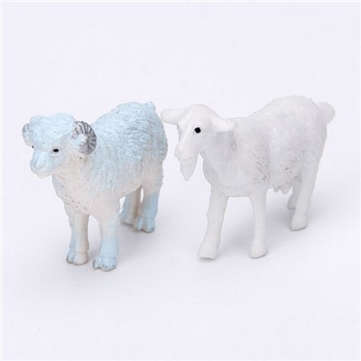 Hot Sell PVC Plastic Sheep Capsule Toy