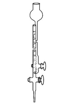 Class B Micro Burette With Side Filling Tube