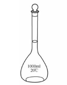 Clear Glass Class B Volumetric Flask
