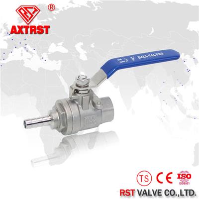 2 Piece Stainless Steel Full Port Floating 1/4~4 Inch Ball Valve 1000WOG