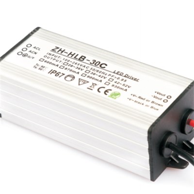 900mA 90-264V AC 30W LED power driver
