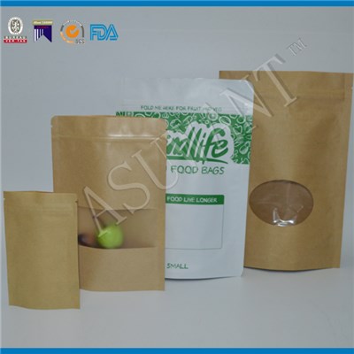 Paper Food Packaging Aluminum Foil Bag