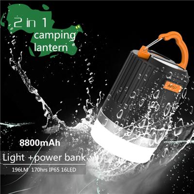 2 in 1 Headlamp Flashlight camping light