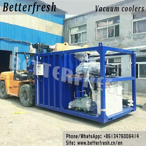 Manufacturer Betterfresh supplys Vacuum Cooling Farm Cooling Vegetable Cooling Vacuum Cooler for rapid Cooling and quality Vegetables & Food