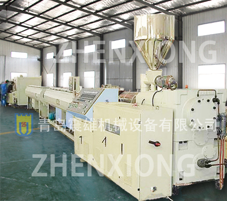 PVC pipe extruder line