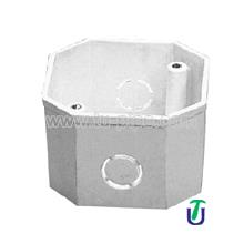 Electrical UPVC Octagon Outlet Box DIN