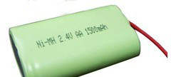 Ni-MH Battery Pack AA1600mAh 2.4V