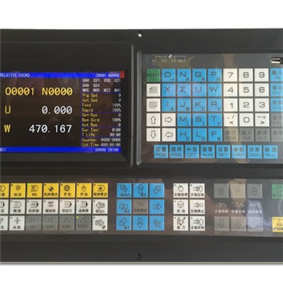 3 Axis Lathe/Turning Controller With PLC--ECN3000TL