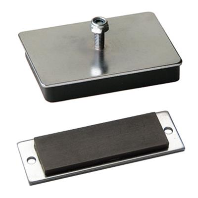 Block Rubber Coated Magnets