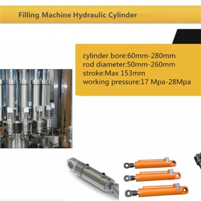 Hydraulic Cylinder For Filling Machine
