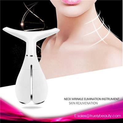 Portable facial wrinkle remover and neck wrinkle remover machine