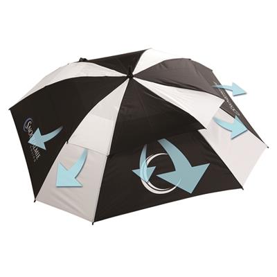 Double Canopy Golf Square Umbrella