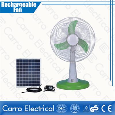 Battery Charger Table Fan