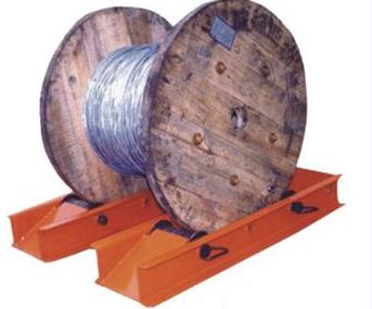 Manufacture cable laying drum roller Cable drum jack