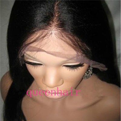 Brazilian Human Hair Full Lace Wig Kinky Curly