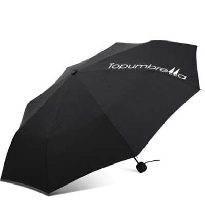 Strong Steel Pure Color 3 Fold Umbrella