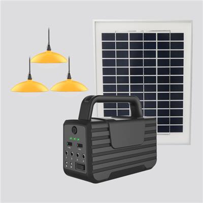 5W Portable Solar Power System For Home Lighting