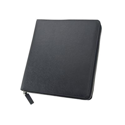 Black PU Leather A5 Size Filofax Cover Business Notebook