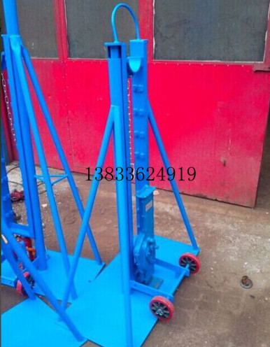 cable drum jacks with stepped construction