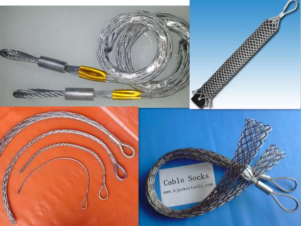 stainless steel cable socks R Type Cable Socks Heavy Duty Pulling Grip