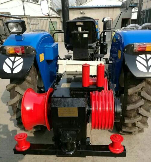 construction equipment cable winch, engine winch