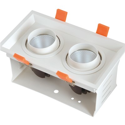 2*15W LED Grille Downlight