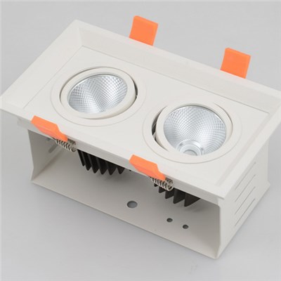 2*8W LED Grille Downlight