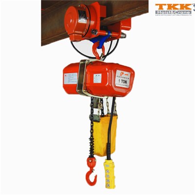 Electric Chain Hoist With Hook Suspension