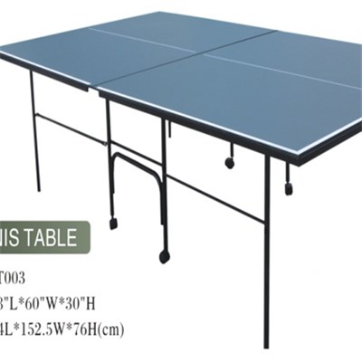Solid Playing Surface MDF PB Table Tennis Table