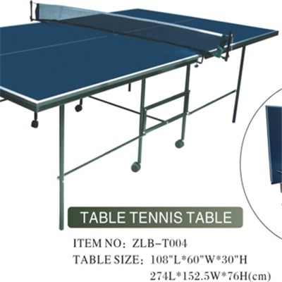 Durable MDF PB Table Tennis Table