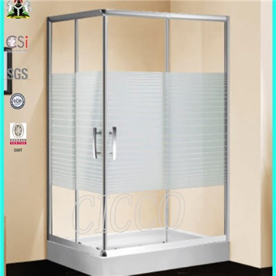 Hot Sale Sliding Plastic Shower Door